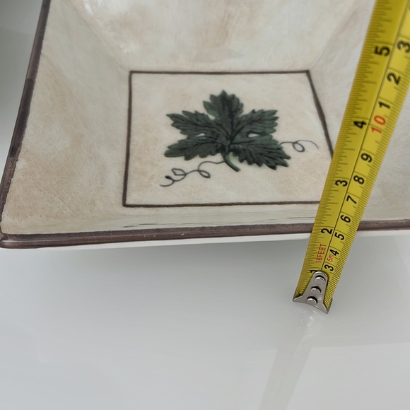 Williams-Sonoma Square Leaf Italian Pasta Bowls - Set of 2 - Picture 11 of 11